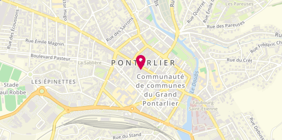 Plan de Jules, 67 Rue de la République, 25300 Pontarlier