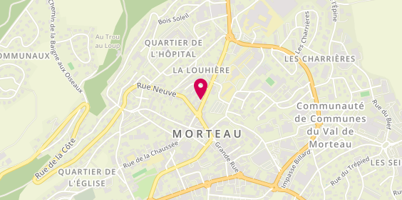 Plan de La Dentellière, 7 Rue de la Louhière, 25500 Morteau