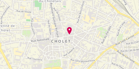 Plan de 1.2.3 Centre, 96 Rue Nationale, 49300 Cholet