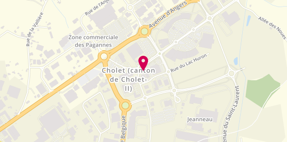 Plan de Cache Cache - Bonobo - Bréal, Zone Aménagement de l'Ecuyère
4 Rue Sorel-Tracy, 49300 Cholet