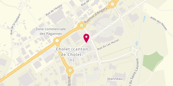 Plan de Jennyfer, Rue Sorel Tracy, 49300 Cholet