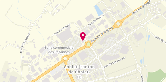 Plan de Tape A l'Oeil, Rond-Point de la Louisiã¨re
Rue du Layon, 49300 Cholet