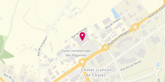 Plan de Darjeeling, Centre Commercial Carrefour
Route d'Angers - Rond Point des Pagannes, 49300 Cholet