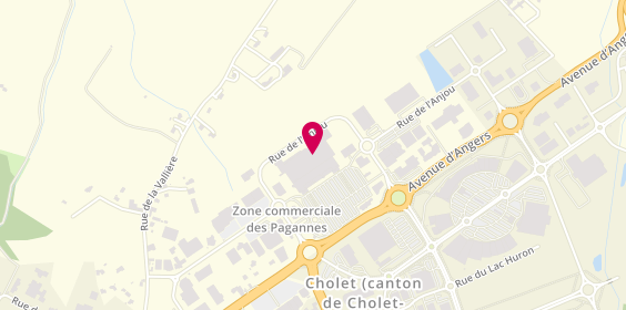 Plan de Jules, Les, Centre Commercial Carrefour
Avenue d'Angers
Rue des Pagannes, 49300 Cholet, France