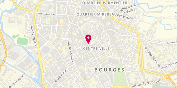 Plan de Les Bruyeres, 21 Rue Moyenne, 18000 Bourges