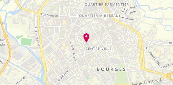 Plan de Eurodif - Bouchara, 10 10 12 10 Rue Moyenne, 18000 Bourges