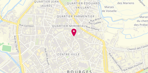 Plan de I-Code, 41 Rue Coursarlon, 18000 Bourges