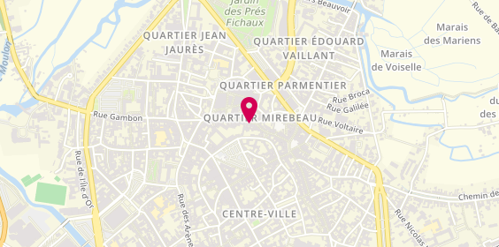 Plan de Arold, 56 Rue Mirebeau, 18000 Bourges