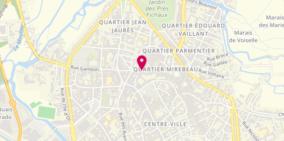 Plan de Cotélac Outlet, 16 Rue Mirebeau, 18000 Bourges
