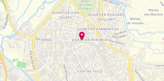Plan de Fanardco, 35 Rue Mirebeau, 18000 Bourges