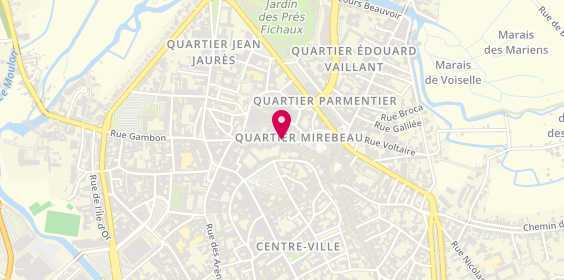 Plan de Etam, 45-47 Rue Mirebeau, 18000 Bourges