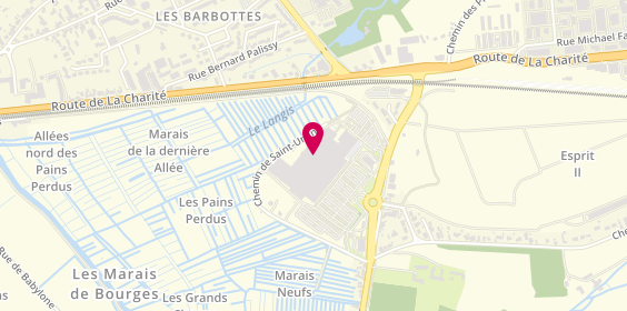 Plan de Courir, Centre Commercial Carrefour Coeur des Marais
Chau. De Chappe, 18000 Bourges