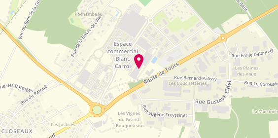 Plan de Chauss Expo, Rue de la Plaine des Vaux Zone Leclerc Zone Aménagement Blanc Carroi, 37500 Chinon