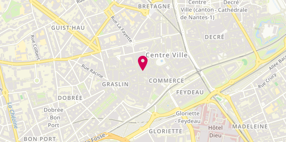 Plan de Etam Lingerie, 9 Rue Crébillon, 44000 Nantes
