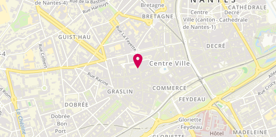 Plan de La Fée Maraboutée, 5 Rue Boileau, 44000 Nantes