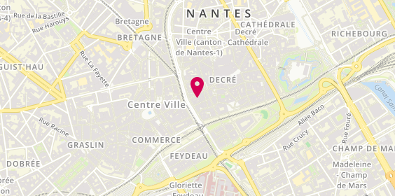 Plan de Shoes City, 13 Rue de la Barillerie, 44000 Nantes