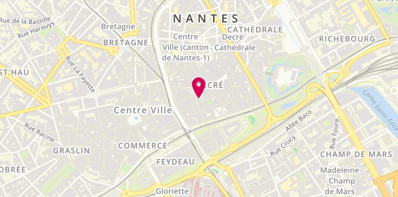 Plan de Zadig et Voltaire, 2 place Sainte-Croix, 44000 Nantes