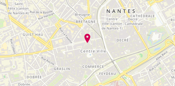 Plan de Hill store, 3 Pl. Du Bon Pasteur, 44000 Nantes