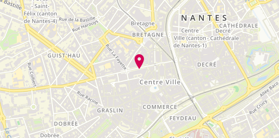 Plan de Magasin 461, 3 Rue Calvaire, 44000 Nantes