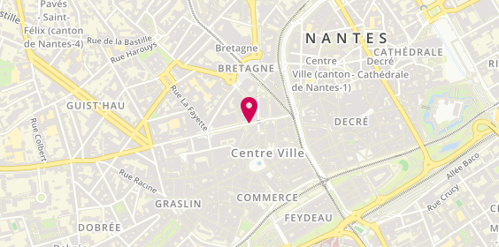 Plan de Eram, Angle
Rue de Feltre
Rue Guépin, 44000 Nantes, France