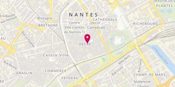Plan de Shoes Bar, 3 Rue de la Marne, 44000 Nantes