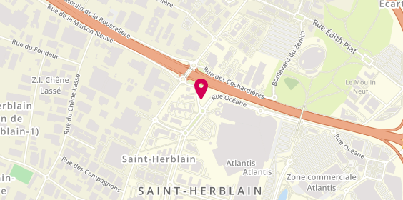 Plan de Caroll, Centre Commercial Atlantis Rue Océane, 44800 Saint-Herblain