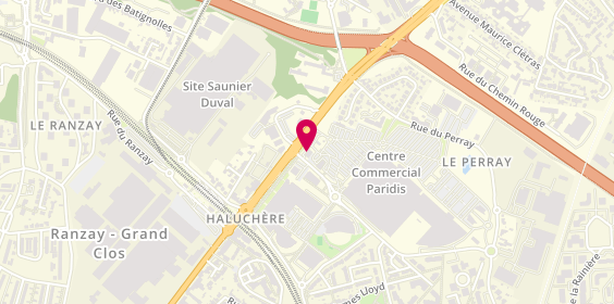 Plan de Armand Thiery, Centre Commercial Paridis
10 Route de Paris, 44300 Nantes