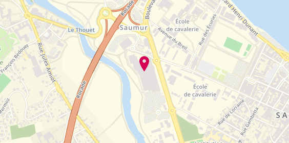 Plan de Courir, Centre Commercial Leclerc
51 Boulevard du Maréchal de Lattre de Tassigny, 49400 Saumur