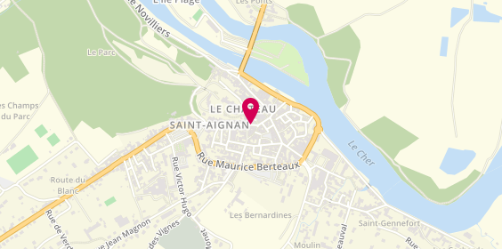 Plan de Angèle & Co, 33 Rue Constant Ragot, 41110 Saint-Aignan