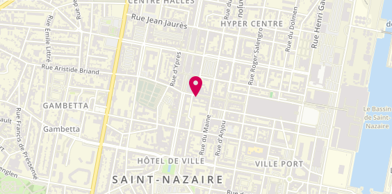 Plan de Quadranne, 33 Rue de la Paix, 44600 Saint-Nazaire