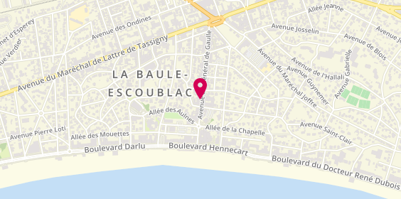 Plan de The Kooples, 53 avenue du Général de Gaulle, 44500 La Baule-Escoublac