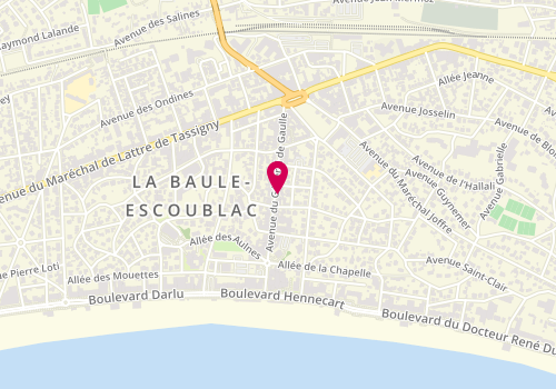 Plan de Ikks, 72 avenue du Général de Gaulle, 44500 La Baule-Escoublac