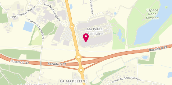 Plan de GÉMO, Avenue du Grand Sud Centre Commercial la Petite Madelaine, 37170 Chambray-lès-Tours