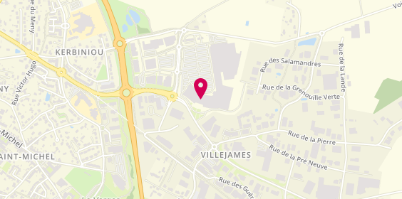 Plan de Promod, Zone Aménagement d'Activité Commerciale Villejames, 44350 Guérande