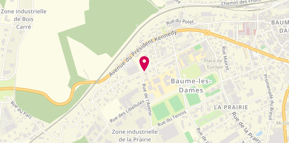 Plan de Francois, 7 Rue Ernest Nicolas, 25110 Baume-les-Dames