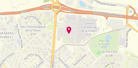 Plan de Zara, Centre Commercial de la Toison d'Or Place Tonnelle, 21000 Dijon