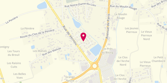 Plan de La Halle, Les Portes de Sologne
68 Avenue de Paris, 41200 Romorantin-Lanthenay