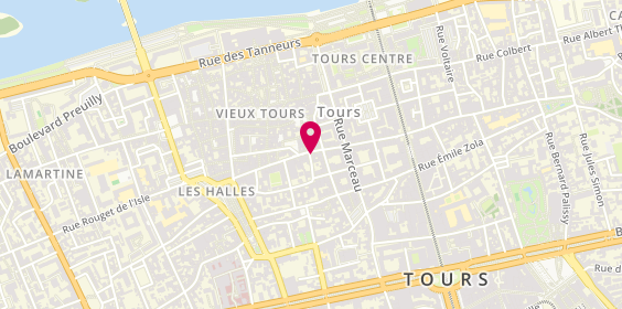 Plan de Gustave Concept Store, 48 Rue des Halles, 37000 Tours