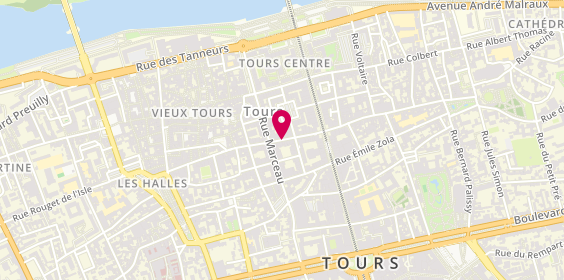 Plan de The Kooples, 22 Rue des Halles, 37000 Tours
