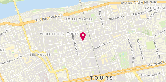 Plan de Father & Sons Tours, 14 Rue des Halles, 37000 Tours
