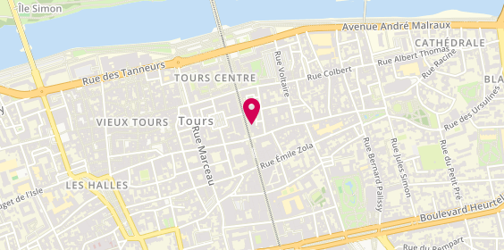 Plan de Caroll, 44 Rue Nationale, 37000 Tours