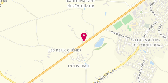 Plan de Mademoiselle Marcelle, Route de Nantes, 49170 Saint-Martin-du-Fouilloux