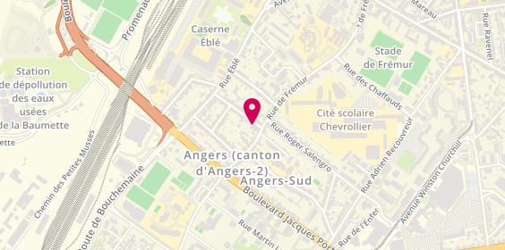 Plan de P.L.M.B, 32 Rue des Prévoyants de l'Avenir, 49000 Angers