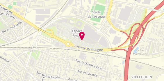 Plan de Louis Pion, Centre Commercial Espace Anjou
75 Avenue Montaigne, 49100 Angers