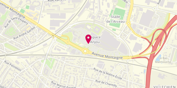 Plan de Eram, Espace Anjou
75 avenue Montaigne, 49100 Angers