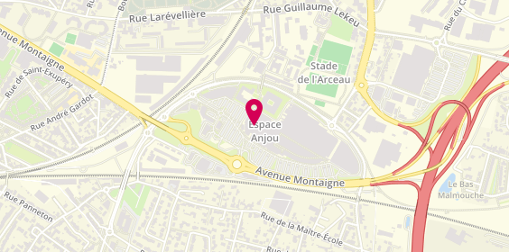 Plan de Sud Express, 75 avenue Montaigne, 49000 Angers
