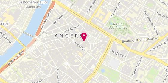Plan de Dolay Boutiq'angers, 7 Rue Saint-Etienne, 49100 Angers