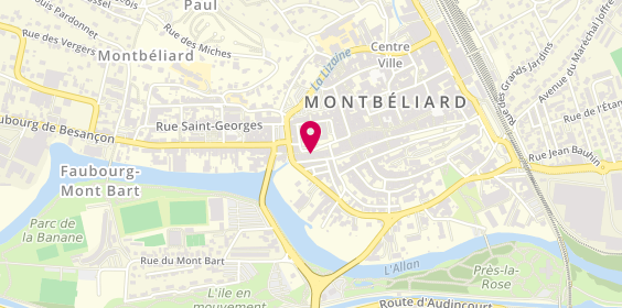 Plan de Boutique Idem, 27 place Denfert Rochereau, 25200 Montbéliard