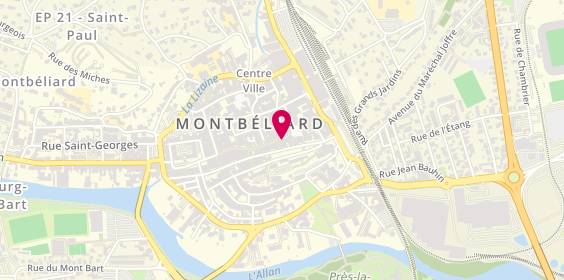 Plan de Jules Montbeliard, 36-38 Rue Cuvier, 25200 Montbéliard