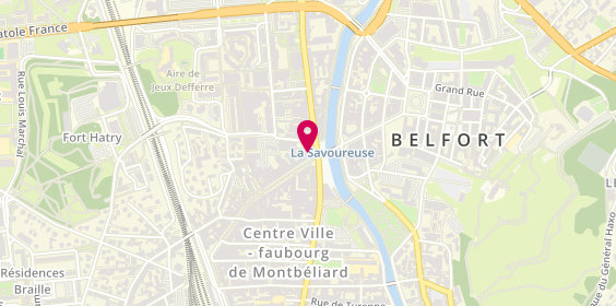 Plan de Jacqueline Riu, Centre Commercial Les Faubourgs
4 Faubourg de France, 90000 Belfort